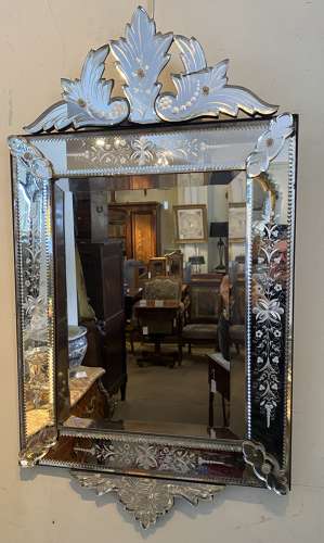 Antique Venetian mirror