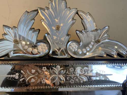 Antique Venetian mirror