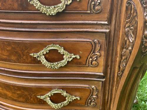 Italian Walnut Bedside Tables