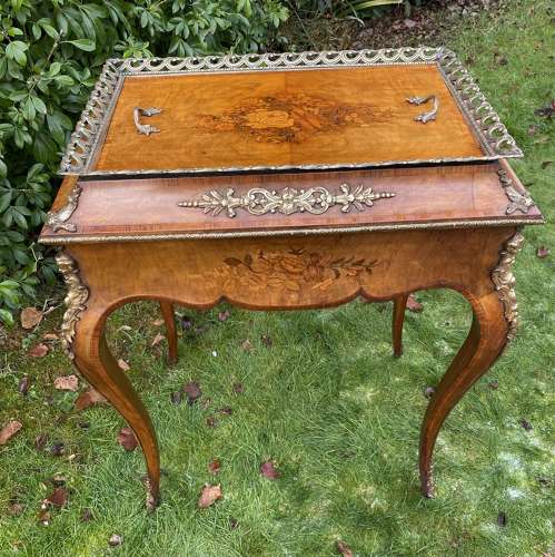 Marquetry jardiniere/ planter