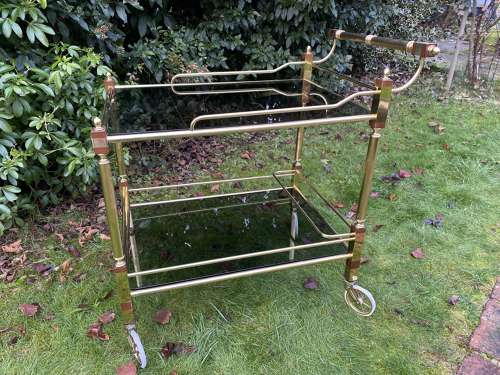 Mid century drinks trolley or bar cart