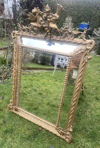 19th century margin mirror