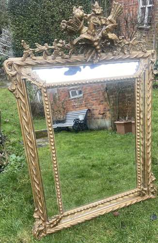 19th century margin mirror