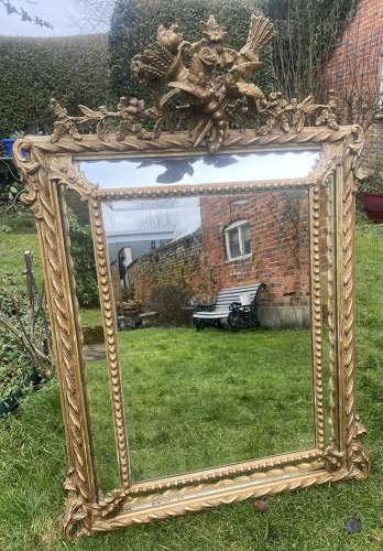 19th century margin mirror