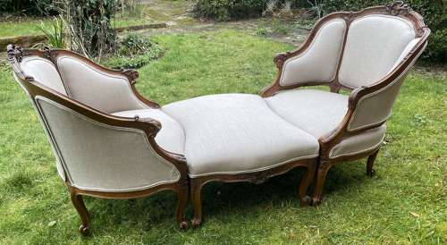 Duchesse Brisee in walnut