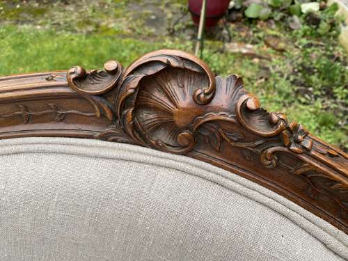 Duchesse Brisee in walnut