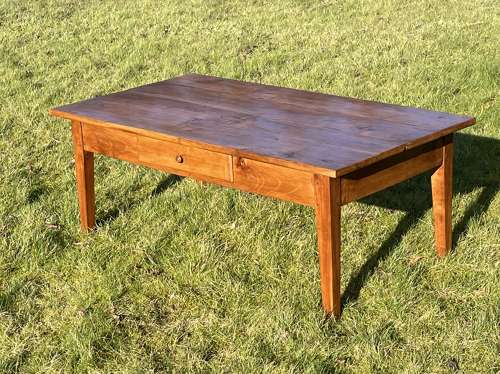 French Cherrywood Coffee Table