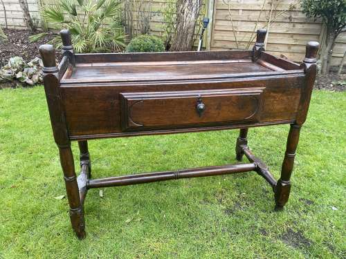 Early walnut  server/ jardiniere