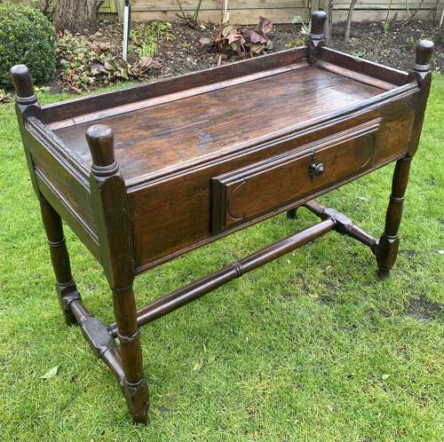 Early walnut  server/ jardiniere
