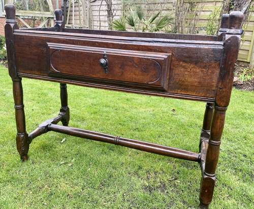 Early walnut  server/ jardiniere