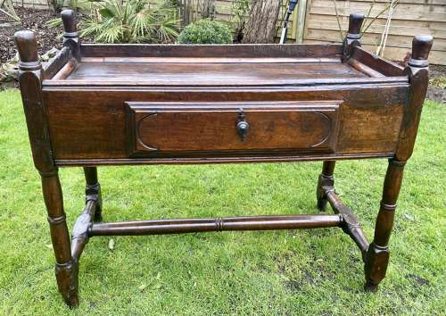Early walnut  server/ jardiniere