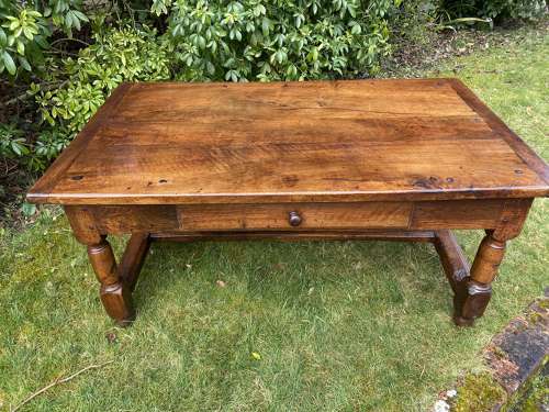 Walnut coffee table