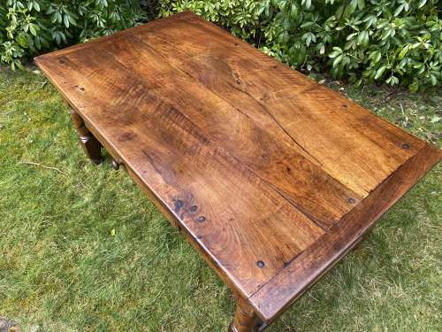 Walnut coffee table