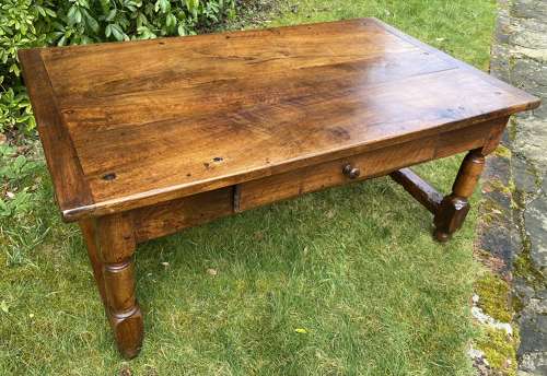 Walnut coffee table