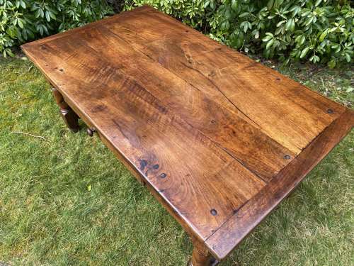 Walnut coffee table