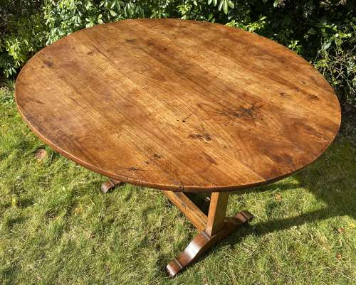 Cherrywood wine tasting table