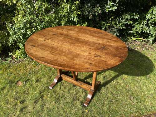 Cherrywood wine tasting table