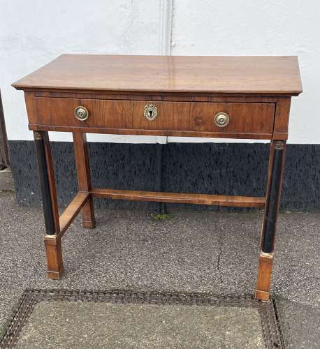 Italian Walnut Console Table
