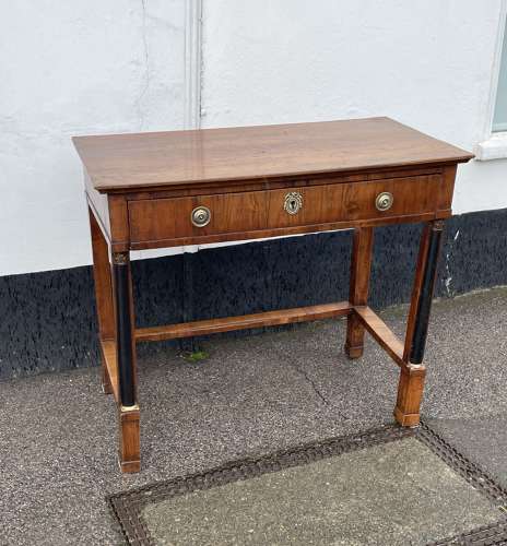 Italian Walnut Console Table
