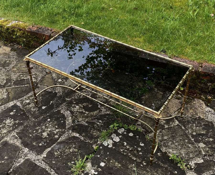 Maison Bagues Brass Coffee Table