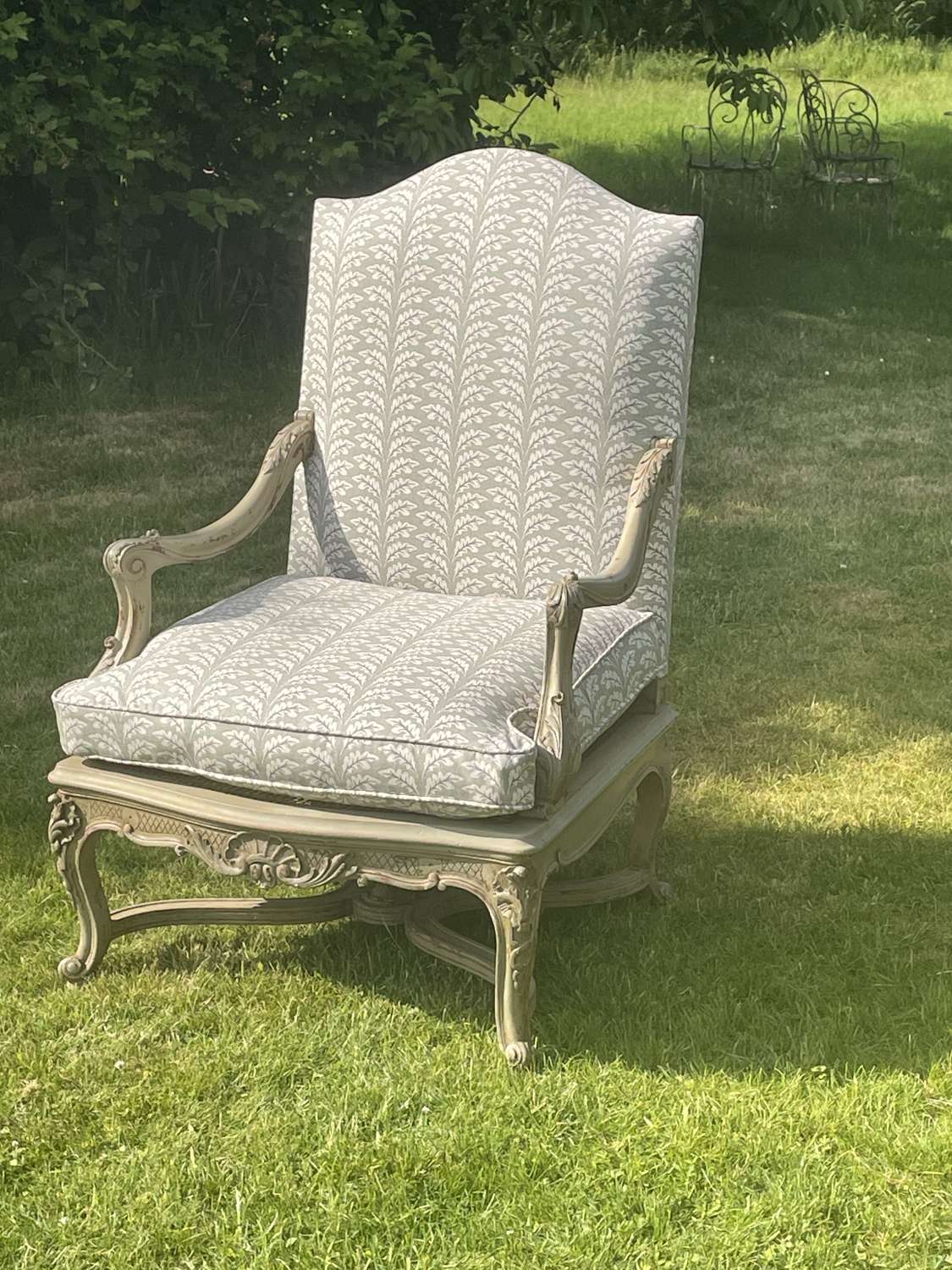 Regence Style French Armchair