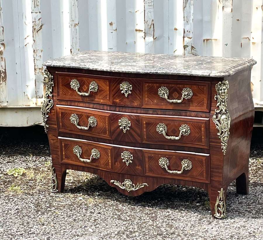 Louis XIV Style Bombe Commode