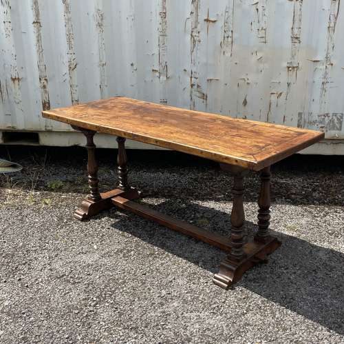 Period Walnut Refectory Table