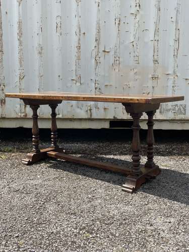 Period Walnut Refectory Table