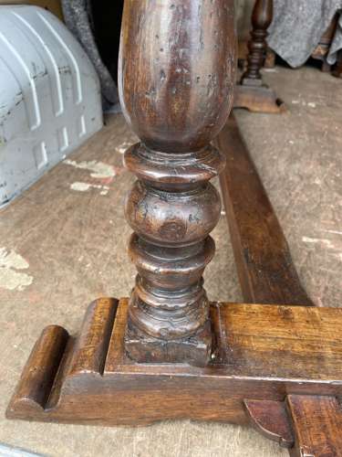 Period Walnut Refectory Table