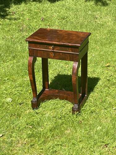 Small Mahogany Console / Work Table