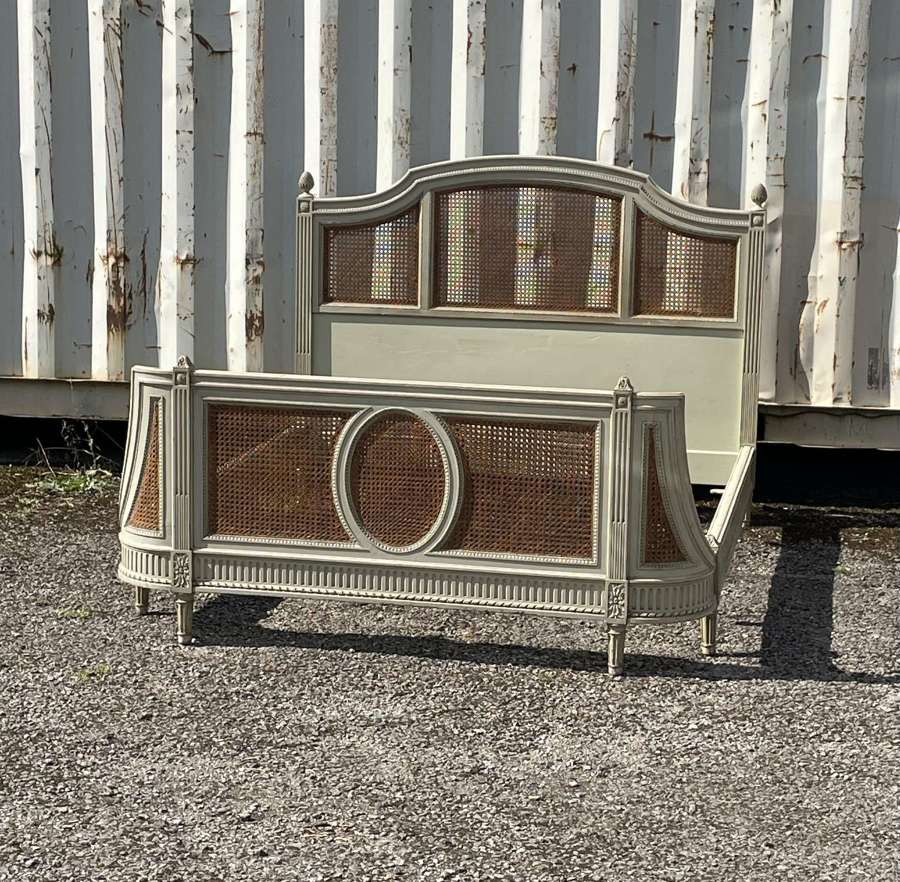 King Size French Painted Bed