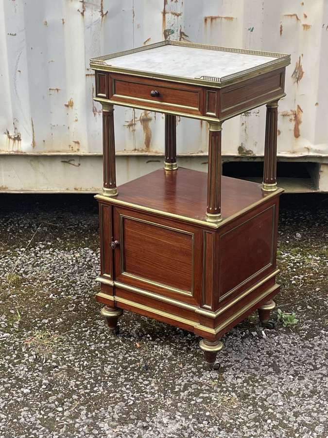 Empire Style Bedside Table