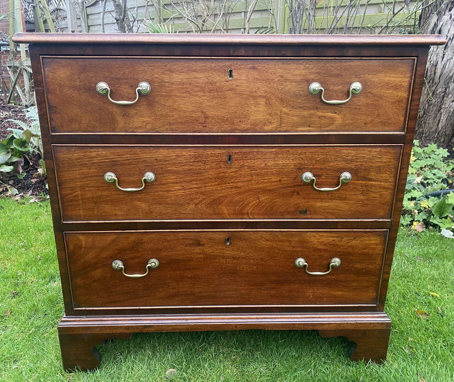 Unusually small 18th Century chest of drawers