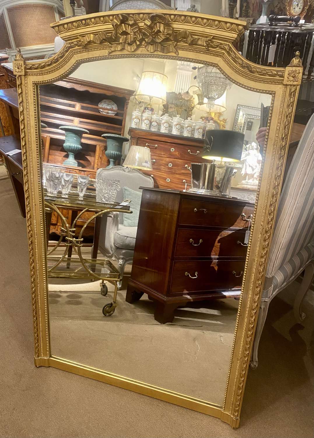 19th Century gilt mirror