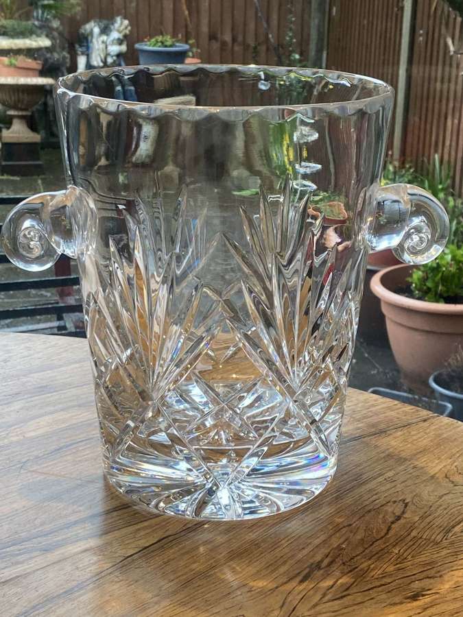 Large crystal champagne bucket