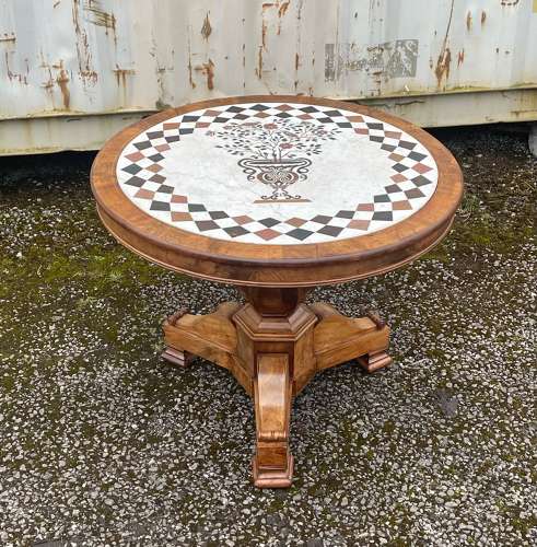 French Louis Phillipe Gueridon Centre Table