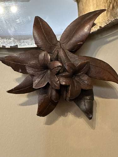French Carved Eagle Mirror