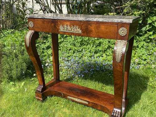 French Empire Console Table