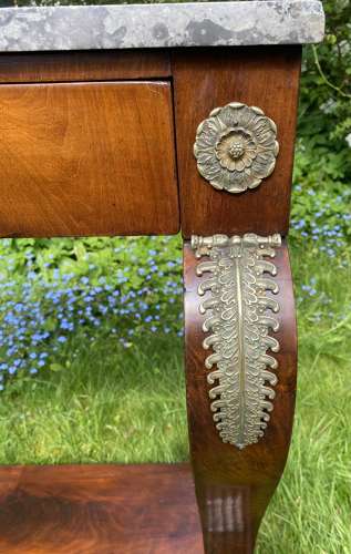 French Empire Console Table