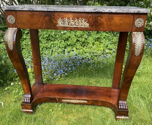 French Empire Console Table