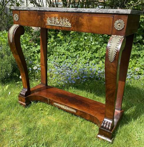 French Empire Console Table