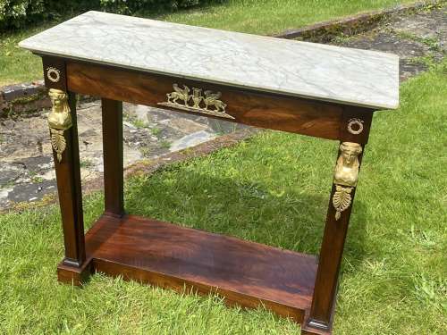 French Empire Console Table