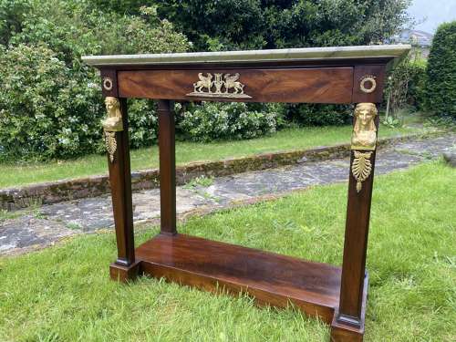 French Empire Console Table