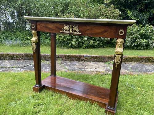 French Empire Console Table