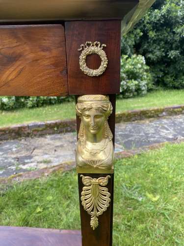 French Empire Console Table
