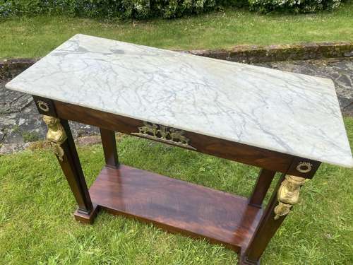 French Empire Console Table