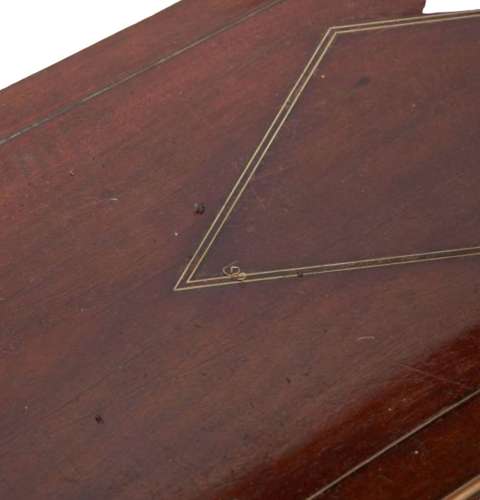 French Empire Period Mahogany Console Table