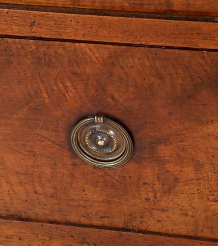18th C  French Alsace Walnut Commode