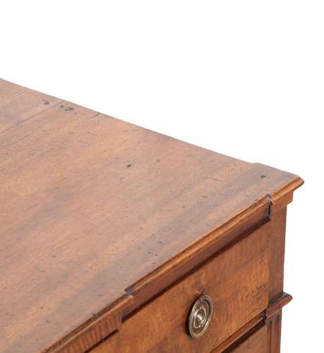 18th C  French Alsace Walnut Commode