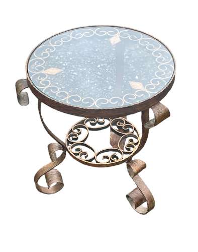 Spanish Wrought Iron Occasional Table